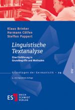 Cover-Bild Linguistische Textanalyse