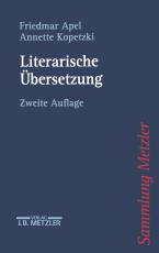Cover-Bild Literarische Übersetzung