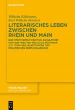 Cover-Bild Literarisches Leben zwischen Rhein und Main