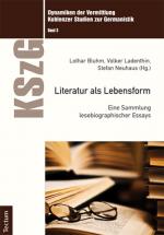 Cover-Bild Literatur als Lebensform