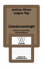 Cover-Bild Literatursoziologie