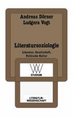 Cover-Bild Literatursoziologie