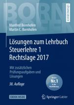 Cover-Bild Lösungen zum Lehrbuch Steuerlehre 1 Rechtslage 2017