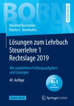 Cover-Bild Lösungen zum Lehrbuch Steuerlehre 1 Rechtslage 2019