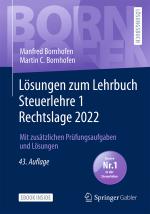 Cover-Bild Lösungen zum Lehrbuch Steuerlehre 1 Rechtslage 2022