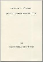 Cover-Bild Logik und Hermeneutik