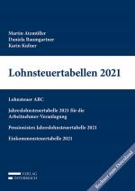 Cover-Bild Lohnsteuertabellen 2021