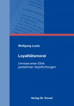 Cover-Bild Loyalitätsmoral
