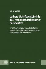 Cover-Bild Luthers Schriftverständnis aus rezeptionsästhetischer Perspektive