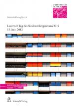 Cover-Bild Luzerner Tag des Stockwerkeigentums 2012