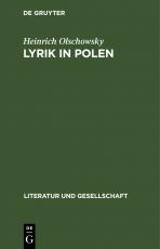 Cover-Bild Lyrik in Polen