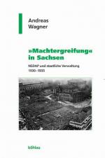 Cover-Bild »Machtergreifung« in Sachsen