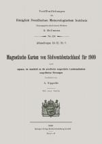 Cover-Bild Magnetische Karten von Südwestdeutschland für 1909