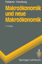 Cover-Bild Makroökonomik und neue Makroökonomik
