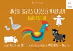 Cover-Bild Malbuch Bauernhof - UNSER ERSTES GROßES MALBUCH - BAUERNHOF