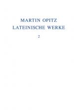 Cover-Bild Martin Opitz: Lateinische Werke / 1624-1631
