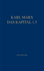 Cover-Bild Marx Das Kapital 1.1.-1.5. / Das Kapital 1.5