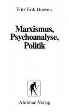 Cover-Bild Marxismus, Psychoanalyse, Politik