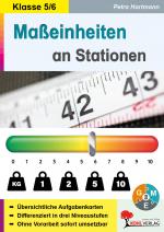 Cover-Bild Maßeinheiten an Stationen / Klasse 5-6