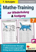 Cover-Bild Mathe-Training zur Wiederholung und Festigung / Klasse 7