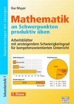 Cover-Bild Mathematik an Schwerpunkten produktiv üben - 8. Klasse