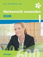 Cover-Bild Mathematik anwenden HUM 1, Lösungen