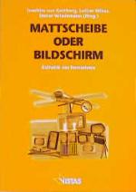 Cover-Bild Mattscheibe oder Bildschirm
