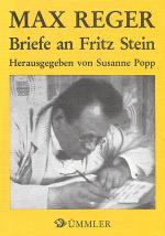 Cover-Bild Max Reger, Briefe an Fritz Stein