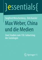Cover-Bild Max Weber, China und die Medien