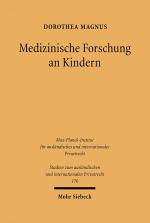 Cover-Bild Medizinische Forschung an Kindern