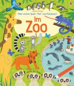 Cover-Bild Mein erstes Spiel-, Mal- und Ratebuch: Im Zoo