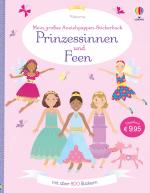 Cover-Bild Mein großes Anziehpuppen-Stickerbuch: Prinzessinnen und Feen