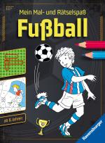 Cover-Bild Mein Mal- und Rätselspaß: Fußball
