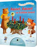 Cover-Bild Mein Puste-Licht-Buch: Advent, Advent, ein Lichtlein brennt