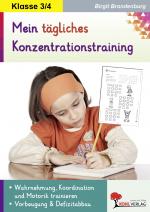 Cover-Bild Mein tägliches Konzentrationstraining / Klasse 3-4
