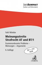Cover-Bild Meinungsstreite Strafrecht AT und BT/1
