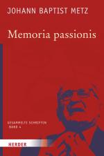 Cover-Bild Memoria passionis