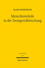 Cover-Bild Menschenwürde in der Zwangsvollstreckung