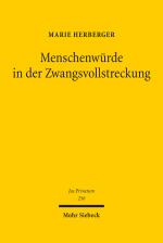 Cover-Bild Menschenwürde in der Zwangsvollstreckung
