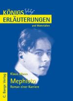 Cover-Bild Mephisto. Roman einer Karriere von Klaus Mann.