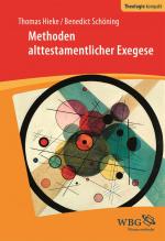 Cover-Bild Methoden alttestamentlicher Exegese
