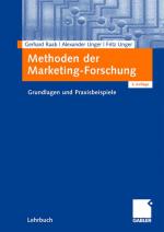 Cover-Bild Methoden der Marketing-Forschung