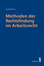Cover-Bild Methoden der Rechtsfindung im Arbeitsrecht