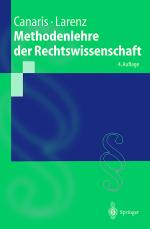 Cover-Bild Methodenlehre der Rechtswissenschaft