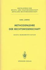 Cover-Bild Methodenlehre der Rechtswissenschaft