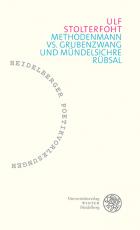 Cover-Bild Methodenmann vs. Grubenzwang und mündelsichre Rübsal