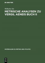 Cover-Bild Metrische Analysen zu Vergil Aeneis Buch II
