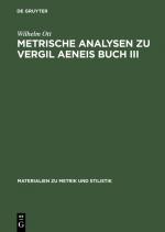 Cover-Bild Metrische Analysen zu Vergil Aeneis Buch III
