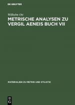 Cover-Bild Metrische Analysen zu Vergil Aeneis Buch VII
