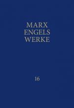 Cover-Bild MEW / Marx-Engels-Werke Band 16